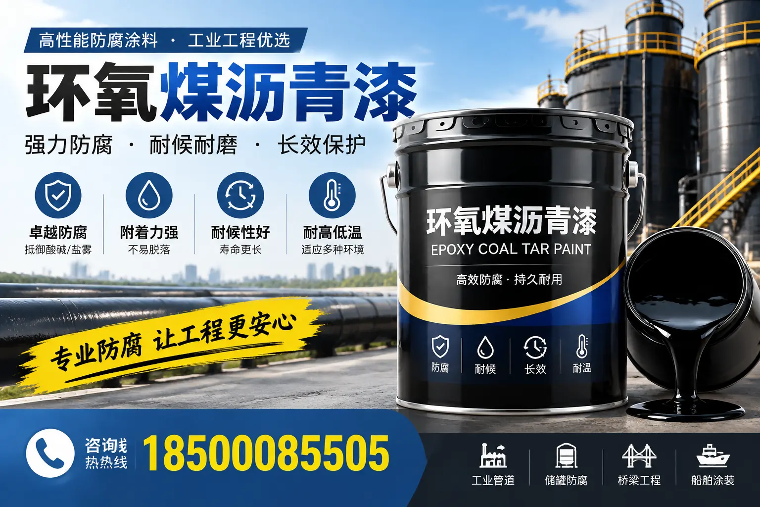 环氧煤沥青漆的施工方法与注意事项，确保在玉林顺利完成